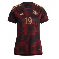 Fotballdrakt Dame Tyskland Leroy Sane #19 Bortedrakt VM 2022 Kortermet